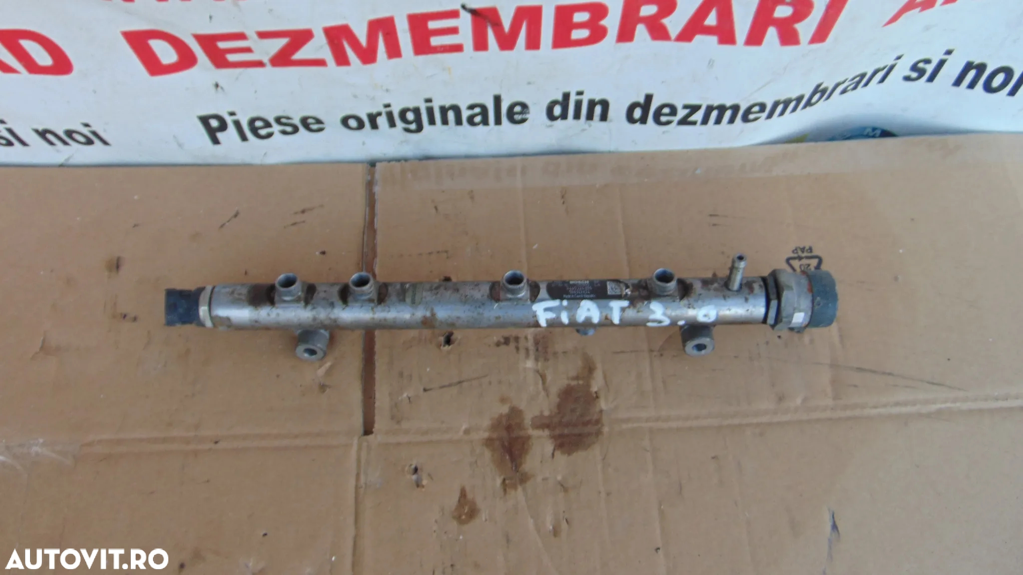 Rampa injectoare Fiat Ducato 3.0 euro 5 iveco daily citroen jumper peugeot boxer 3.0 - 2
