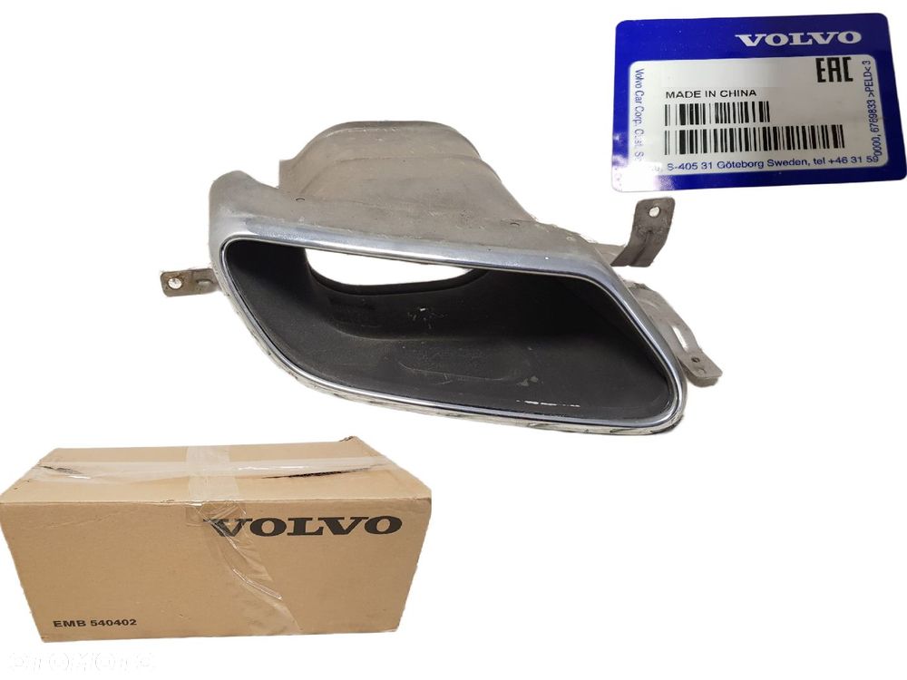 ORYGINALNA KOŃCÓWKA WYDECHU PRAWA VOLVO V60 2 S60 II 18-25 31455531