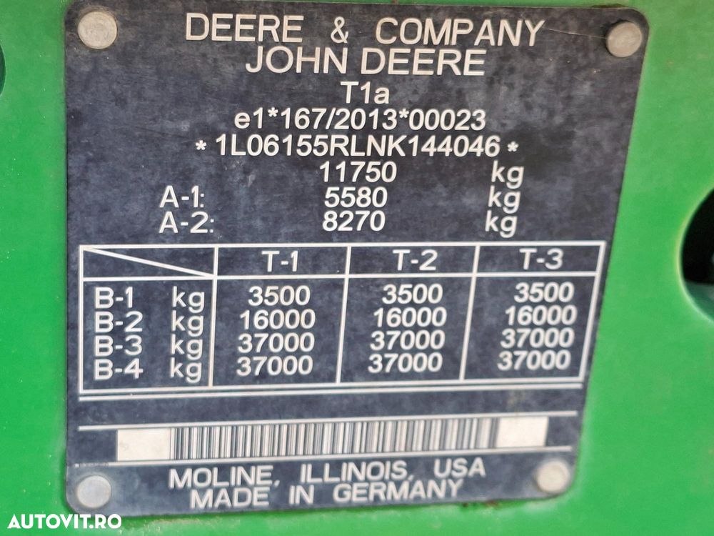 John Deere 6155R  4x4 - 25