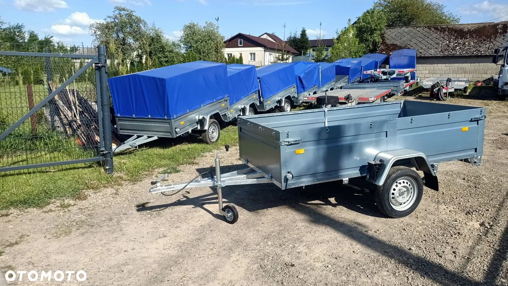 Inny NOWA 2025 PRZYCZEPA FRACHT 210X125 230X125 250X125 270X125 300X125 250X150 270X150 300X150 PRZYCZEPA POD MINIKOPARKĘ 300X150 2700DMC 350X180 3500DMC przyczepa laweta 5m 5,5m 6,5m 8,5m na dwa samochody laweta budowlana wywrotka GEWE i inne - 3