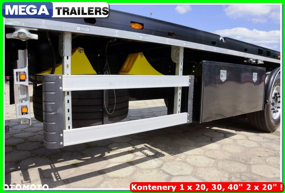 Mega DO KONSTRUKCJI / 39,0 T ład. drewno twarde, zblocza 16 T, zamki kontenerowe !!! - 14