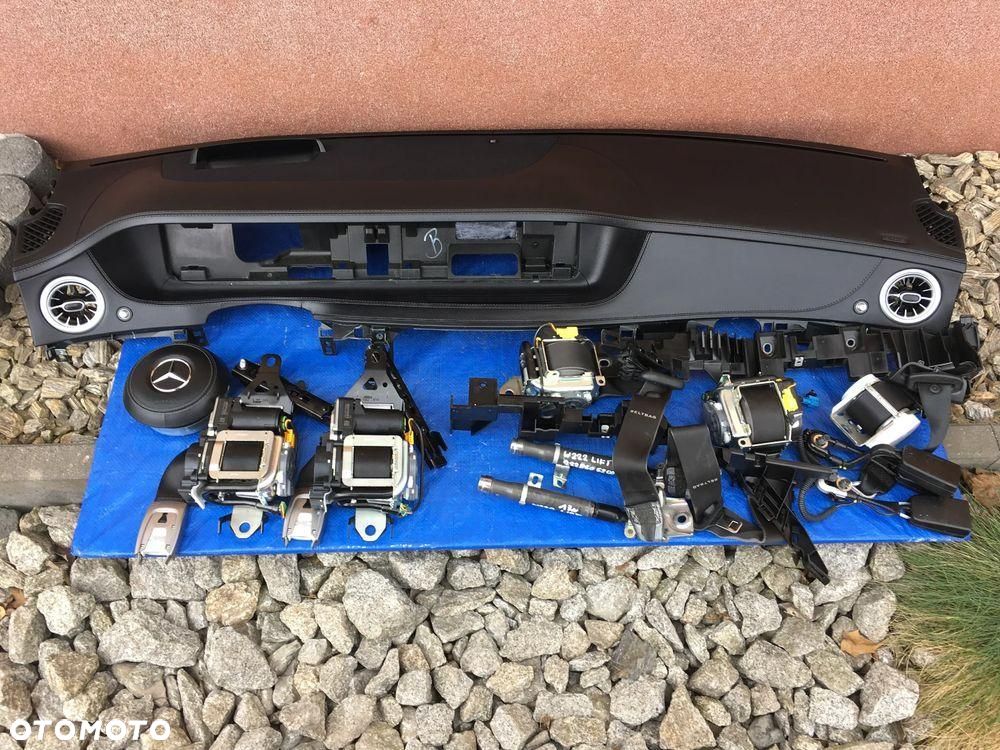 Mercedes W222 S Klasa Lift Konsola Poduszka Air Bag AirBag Pasy BeltBag - 1