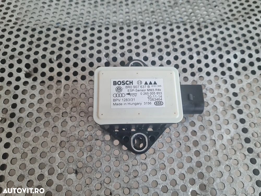 Senzor ESP Audi A4 B8 A5 2.0 Tdi Euro 5 Motor CJC Cutie Automata NYM An 2012-2013-2014-2015 Volan Stanga Dezmembrez Audi A5 Facelift 2.0 Tdi Automat Motor CJC Cutie Automata NYM Volan Stanga Xenon Piele An 2012-2013-2014-2015 - 1