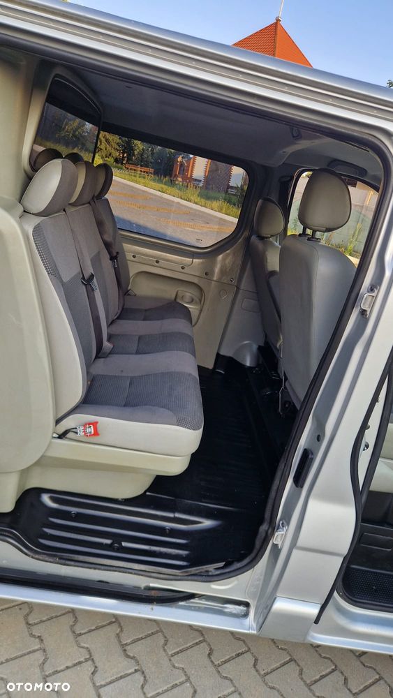 Opel VIVARO L2H1 Długi Klima Elektryka Navi Dubel Kabina 6os Brygadówka Pdc Serwis - 10