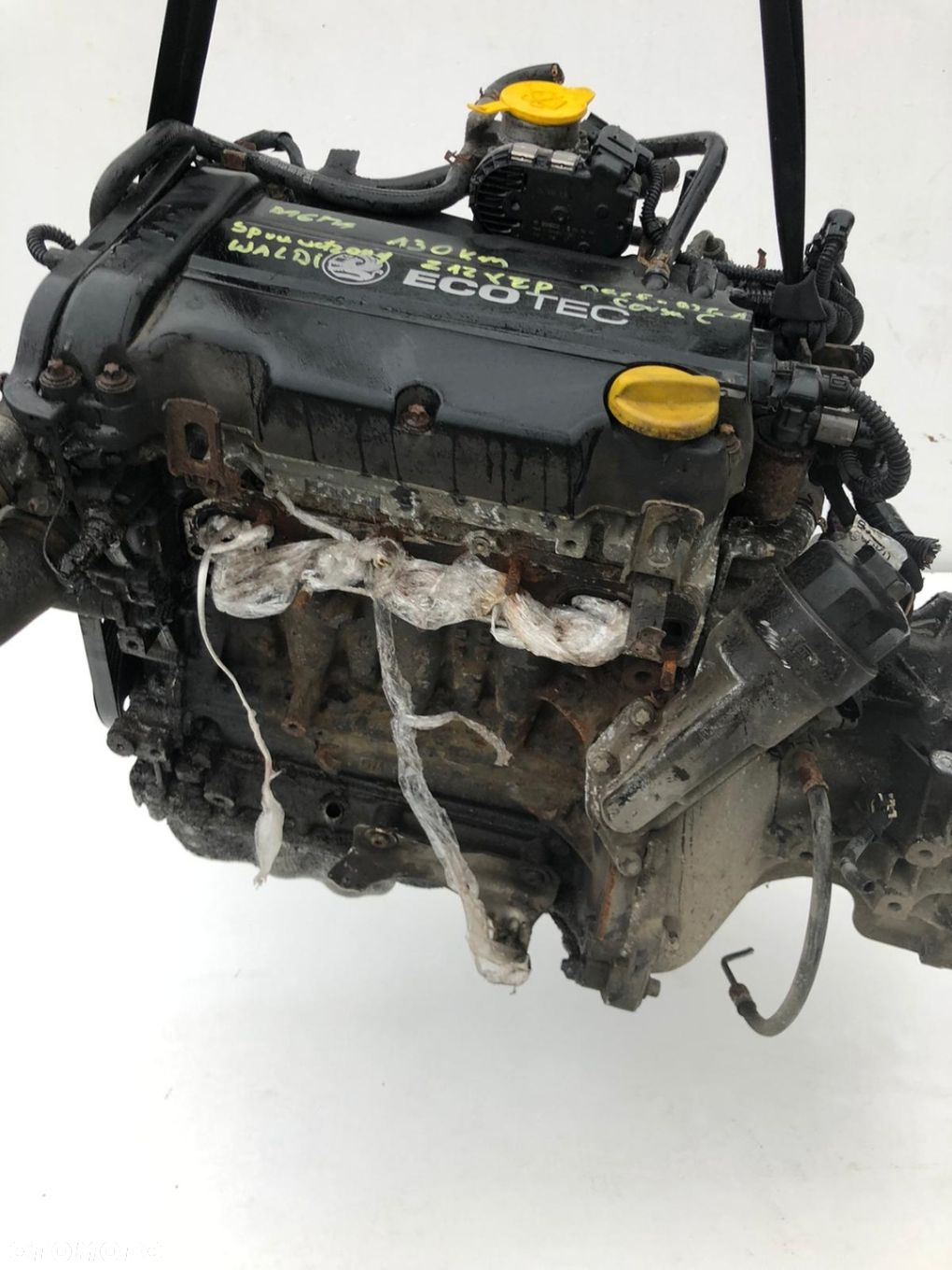 SILNIK KOMPLETNY OPEL CORSA MERIVA AGILA 1.2 16V Z12XEP - 3