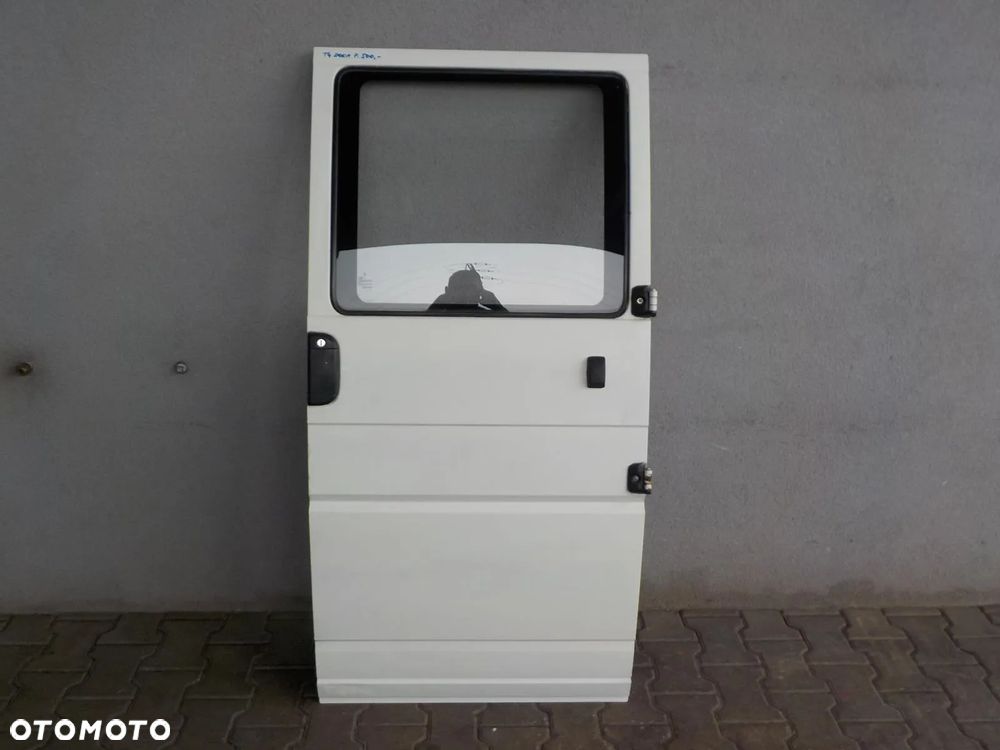 VW T4 DOKA DUBELKABINA DRZWI TYŁ TYLNE PRAWE KOMPLETNE - 1