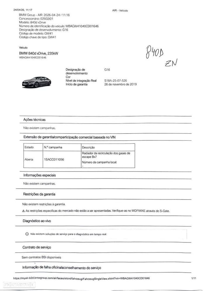 BMW 840 Gran Coupé d xDrive Pack M - 60