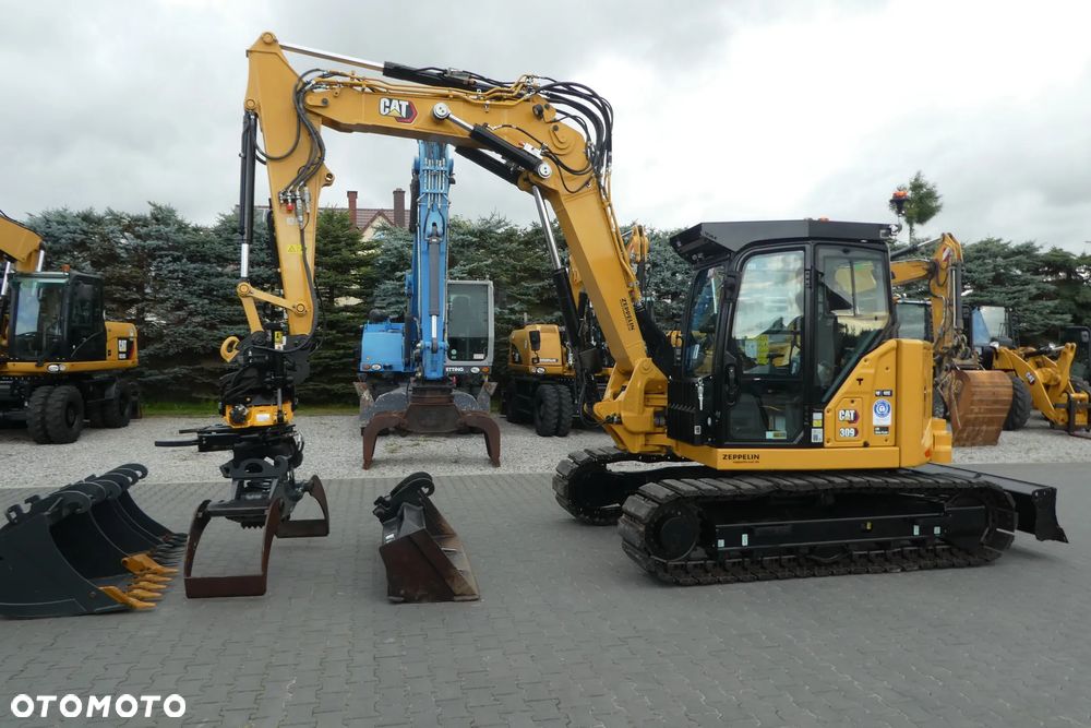 Caterpillar 309CR-07A ROTOTILIT ENGCON ZE SZCZYPCAMI PODWÓJNY - 2