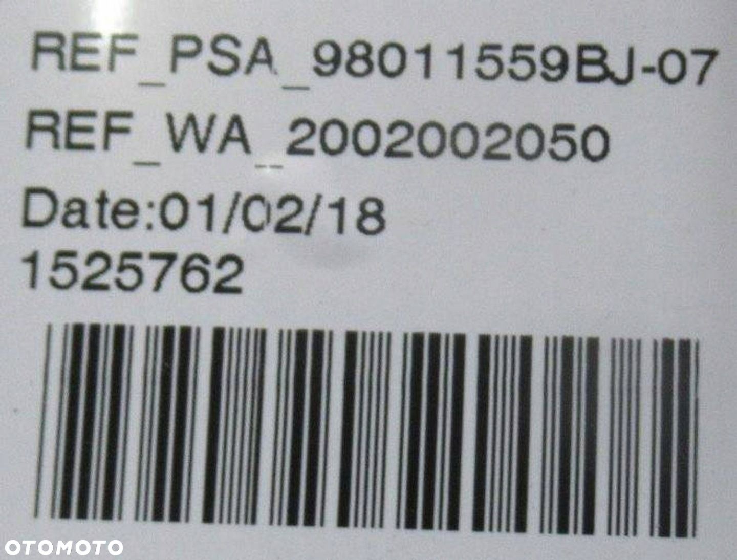 CITROEN C4 II GRAND PICASSO OSŁONY PRZECIWSŁONECZNE 98011559BJ - 3