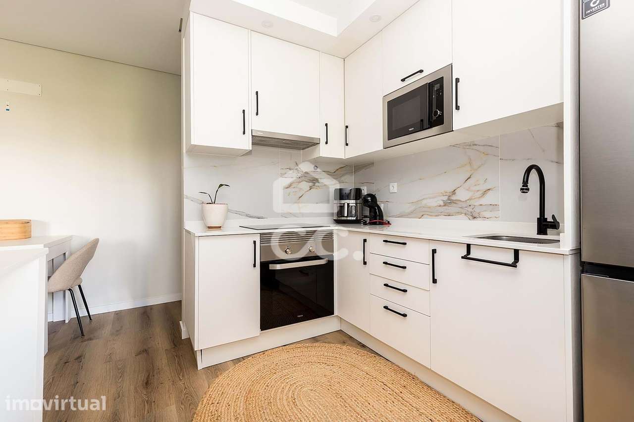 T2 totalmente renovado no coração de Setúbal | Design contemporâneo, e - Grande imagem: 5/30