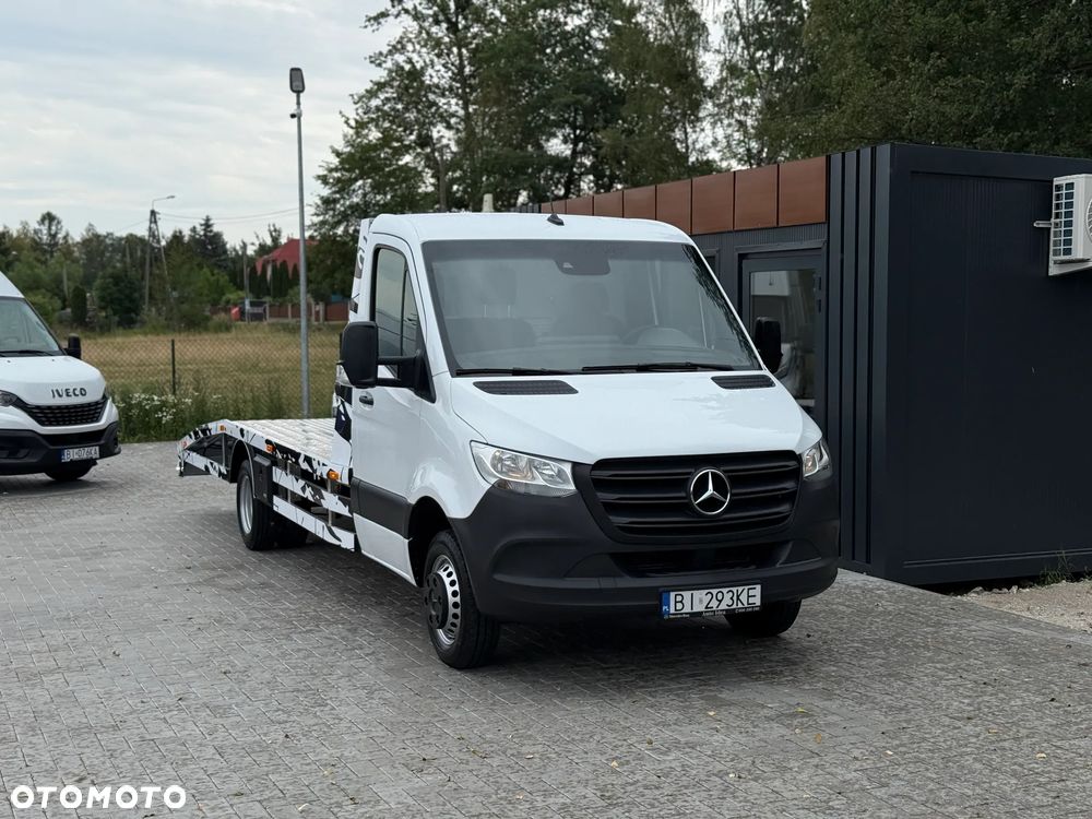 Mercedes-Benz Sprinter 516 CDI / 2019R 2.2 163KM / Autolaweta / Bliźniaki / HAK 3,5T - 3