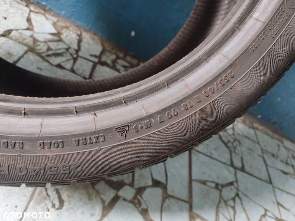 OPONA OPONY ZIMA CONTINENTAL CONTIWINTERCONTACT 255/40 R18 99V - 5