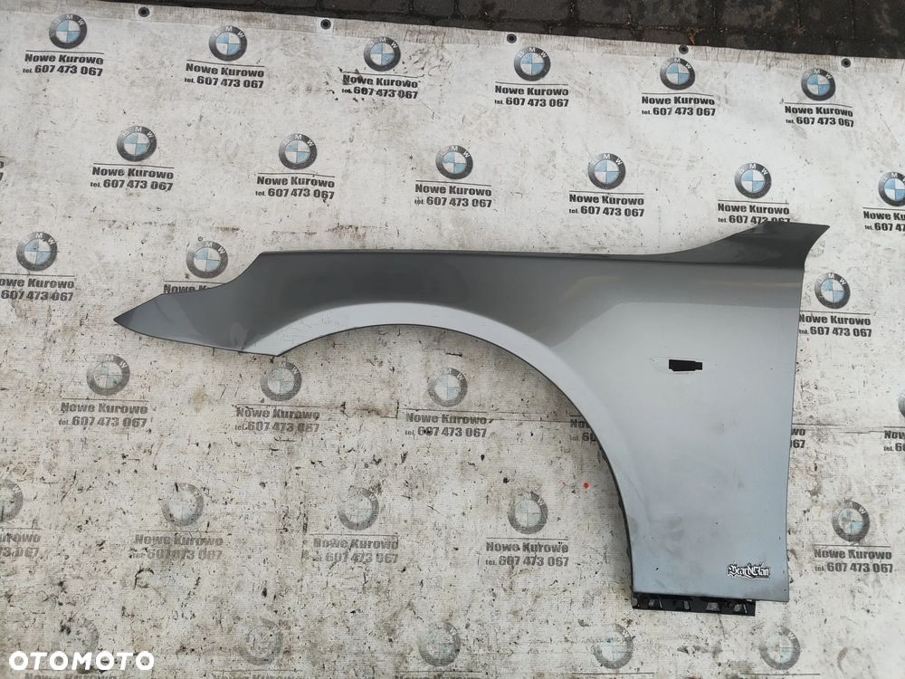 BMW E60 E61 Błotnik lewy przedni przód Silbergrau A08 - 1