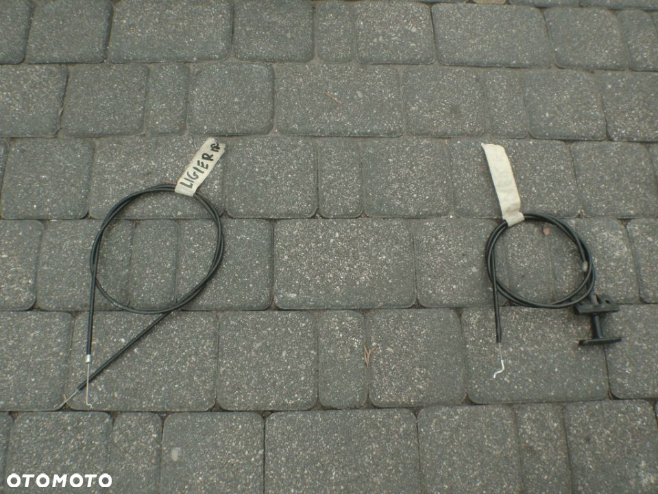 linka linki rączka otwierania maski klapy tył  aixam ligier js50 ixo microcar mgo - 6