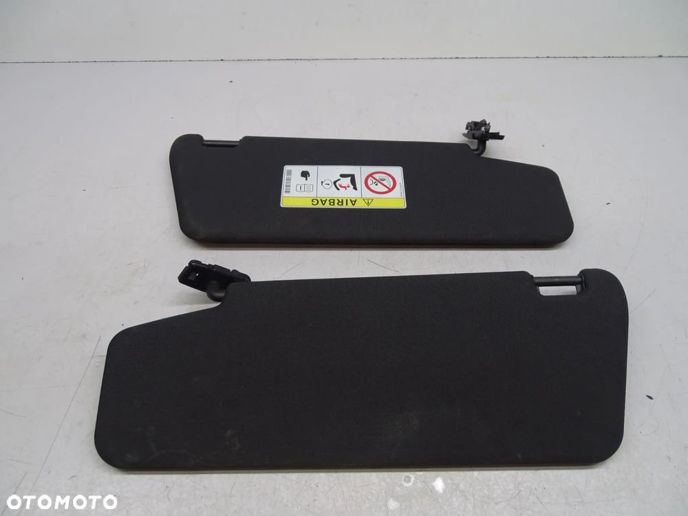 MERCEDES E-KLASA W212 LIFT Osłony przeciwsloneczne czarne - 1