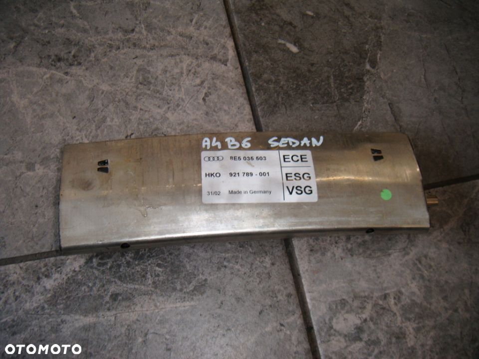 audi a4 b6 03r wzmacniacz antenowy nr  8e5035503 - 1