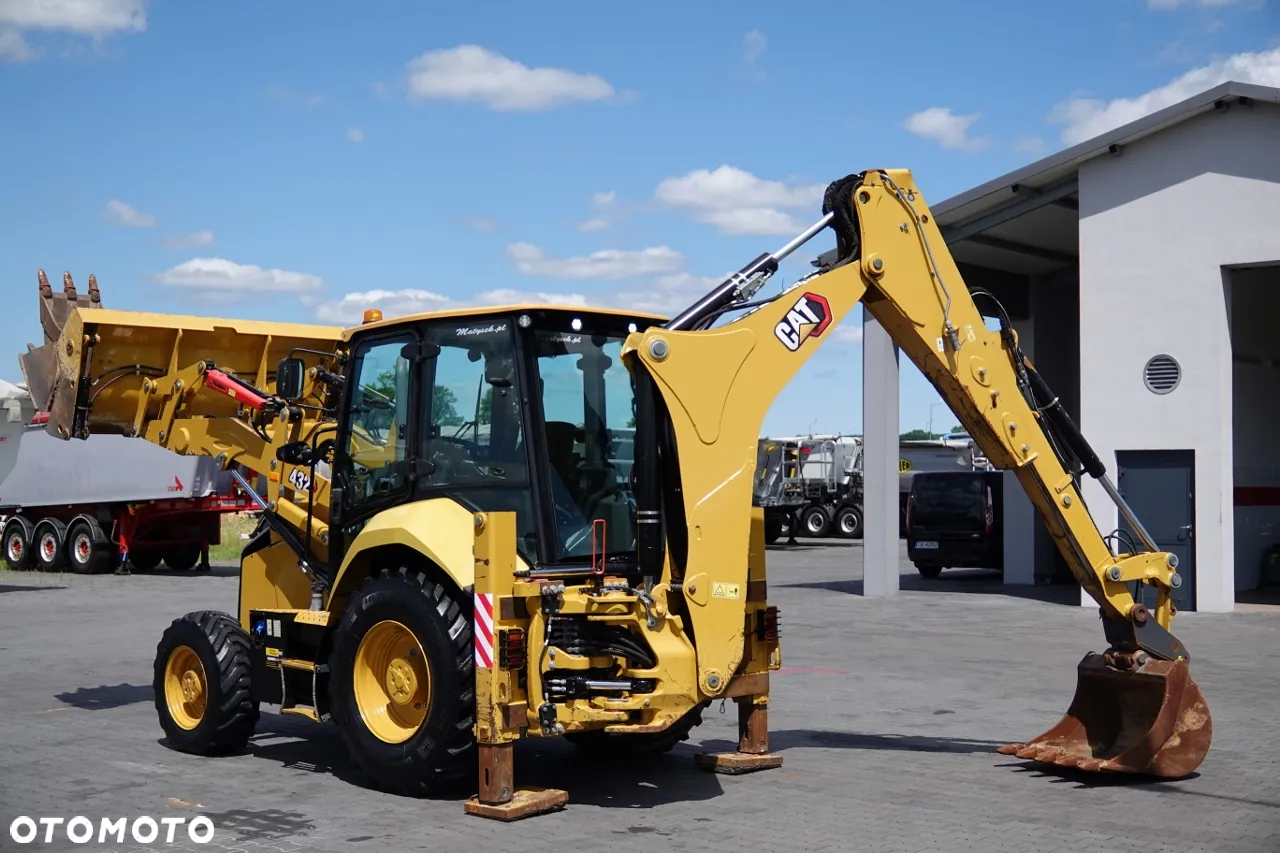 Caterpillar 432 F / KOPARKO-ŁADOWARKA / 2020 ROK / JOSTICK / 1 700 MTH / KOMPLET ŁYŻEK - 6