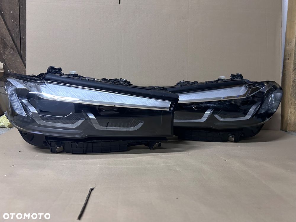 LAMPA LEWA PRAWA BMW 5 G30 G31 LIFT LCI FULL LED LAMPY PRZÓD PRZEDNIE KOMPLET - 1