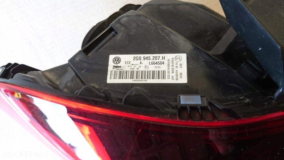 VW POLO 2G LIFT IQ LIGHT 21r+ LEWA TYLNA LAMPA LED ORYGINAŁ 2G0945207H - 4