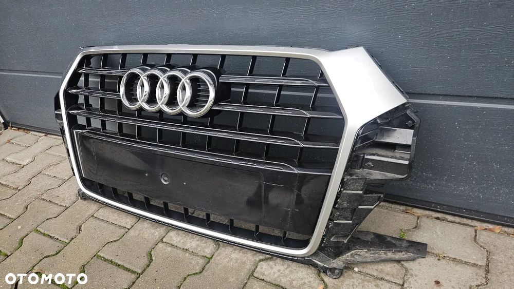 ABSOLUTNIE NOWY GRILL ATRAPA CHŁODNICY AUDI Q3 8U LIFT 8U0853653M 8U0853653N 8U0853653P - 7