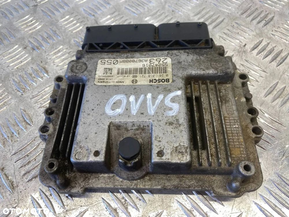 STEROWNIK MODUŁ KOMPUTER SILNIKA OPEL COMBO D 1.6 CDTI 55247016 0281018721 - 4