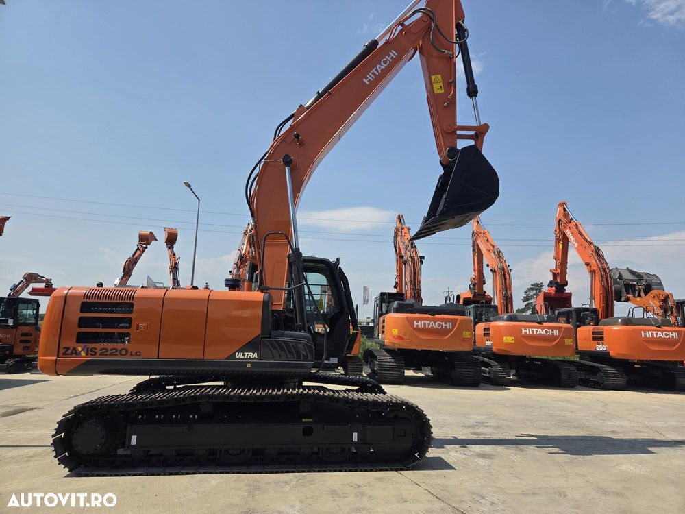 Hitachi 22tone, ZX220, 2025, 8h, NOU, CUPA 1,3mc, inst picon pe brate, aer conditionat, scaun operator pneumatic, CE, posibilitate leasing 5 ani-PROMOTIE 109.500 EUR+Tva - 5