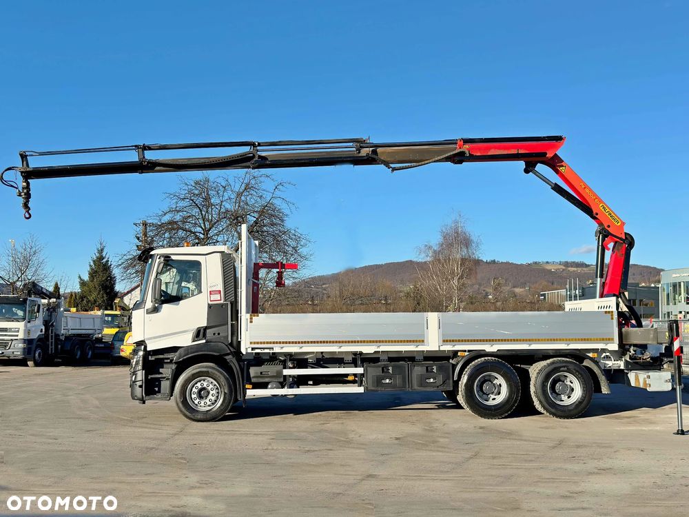 Renault C 380 * SKRZYNIA 6,80 m + PK 18002 - EH C + PILOT * STAN BDB! /6x4 - 5