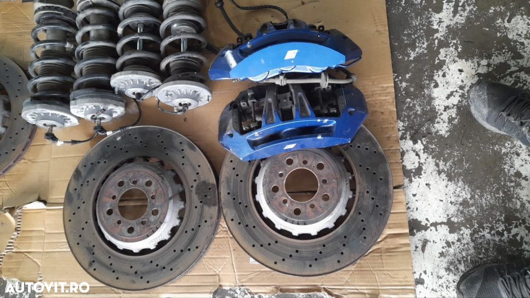 punte fata spate cadru motor fuzeta portfuzetă brațe telescoape telescop Frane etrieri disc bmw M5 M6 F10 F12 F13 F06 S63 - 5