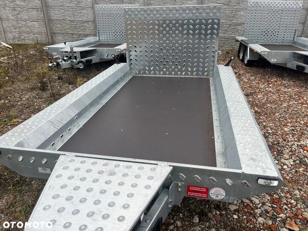 Besttrailers Przyczepa do przewozu koparki i maszyn budowlanych NEW LOADER trap 3,0 x 1,5m DMC 2700kg PROMOCJA! - 3