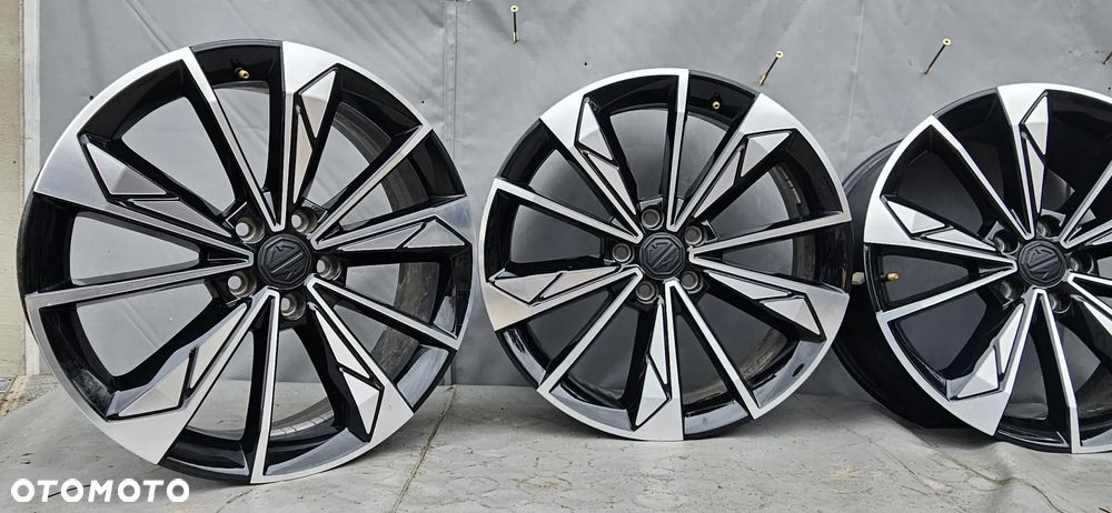FELGI ALUMINIOWE 19 MG HS VW GOLF PASSAT TIGUAN TOURAN ARTEON SKODA OCTAVIA SUPERB KODIAQ KAROQ SEAT LEON ATECA TARRACO AUDI A3 TT Q2 Q3 19X7J 5x112 ET38 - 2