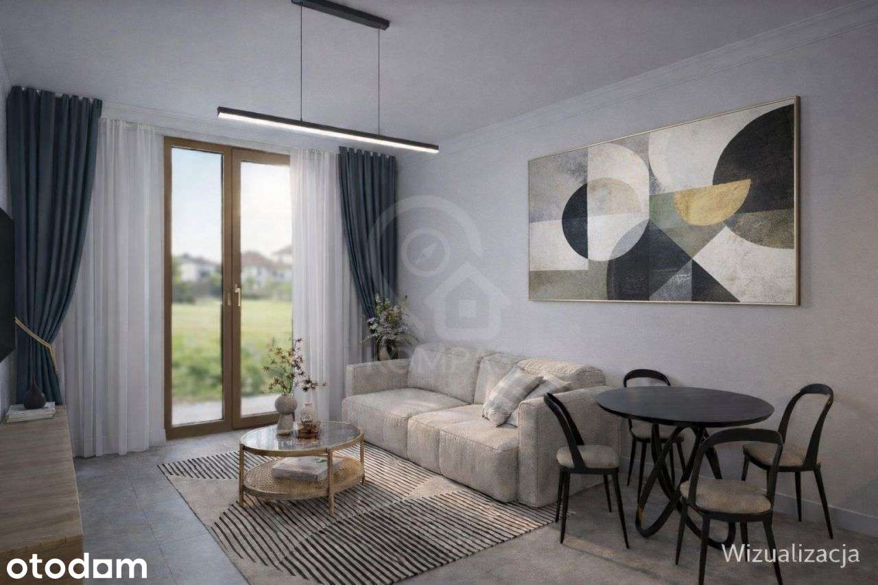 3 pokoje| Ogródek 49m2 | Siechnice 2027