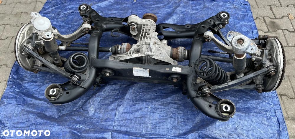 BELKA TYŁ WÓZEK SANKI ZAWIESZENIE AUDI Q5 80A FY QUATTRO 4X4 ZAWIESZENIE TYŁ DYFER MOST OB0500043 F - 2