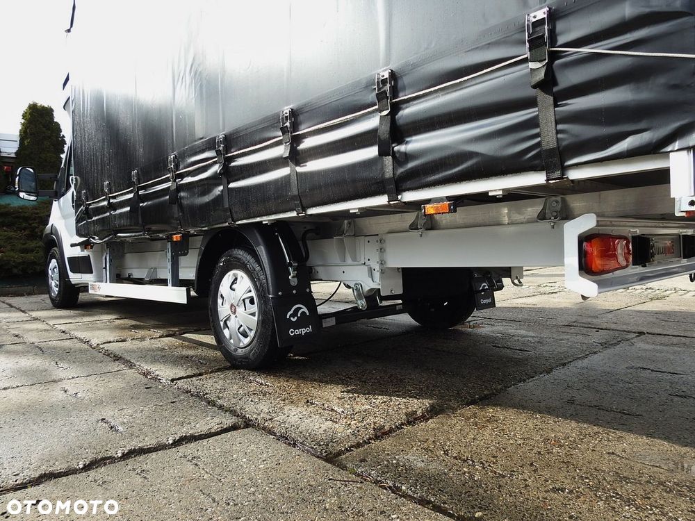 Fiat DUCATO NOWY PLANDEKA 10 PALET WEBASTO KLIMATYZACJA TEMPOMAT LEDY ASO  180KM - 16