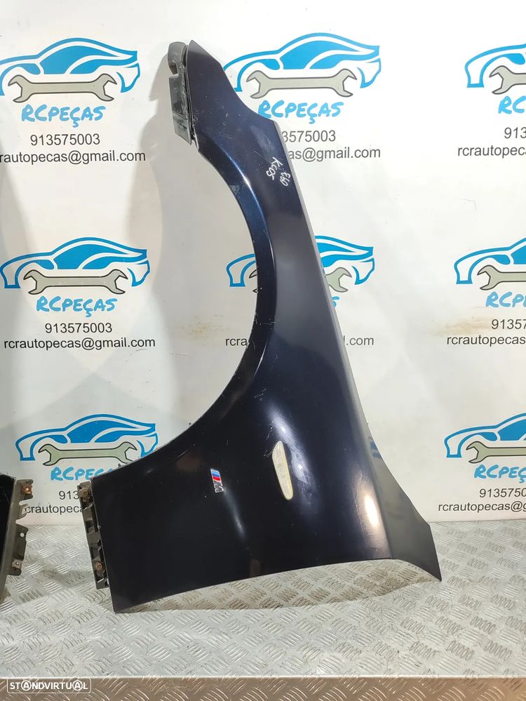 - FRENTE COMPLETA BMW SERIE 5 E60 SEDAN PACK M E61 TOURING PACK M CAPOT PARACHOQUES SENSORES GUARDA-LAMAS OTICAS RADIADOR VENTILADOR FRENTE FIBRA REFORÇO - 14