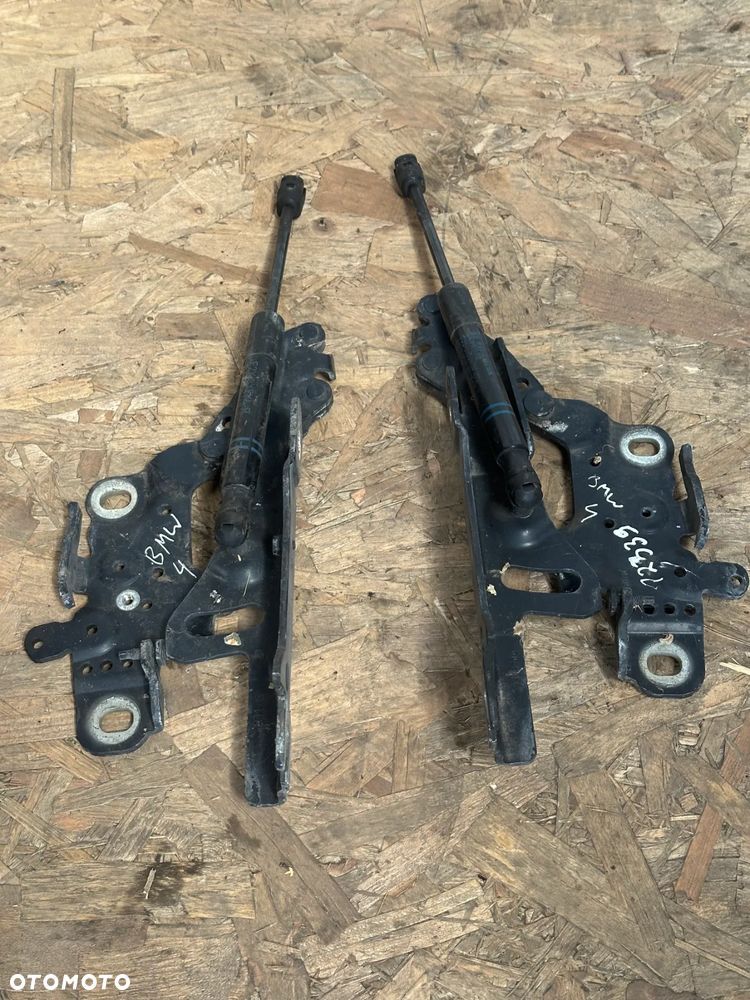 ZAWIASY MASKI LEWY PRAWY KOMPLET BMW 4 F32 F36 - 1