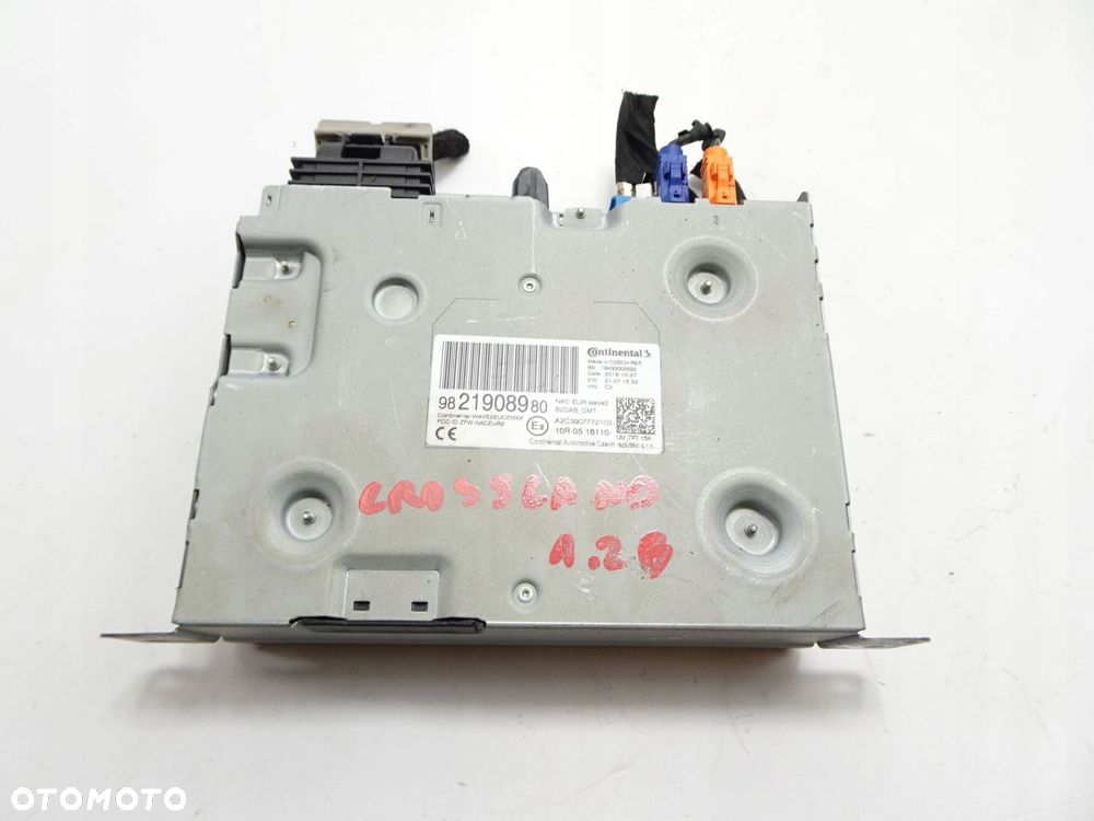 stacja multimedialna radio gps opel crossland x 9821908980 - 2