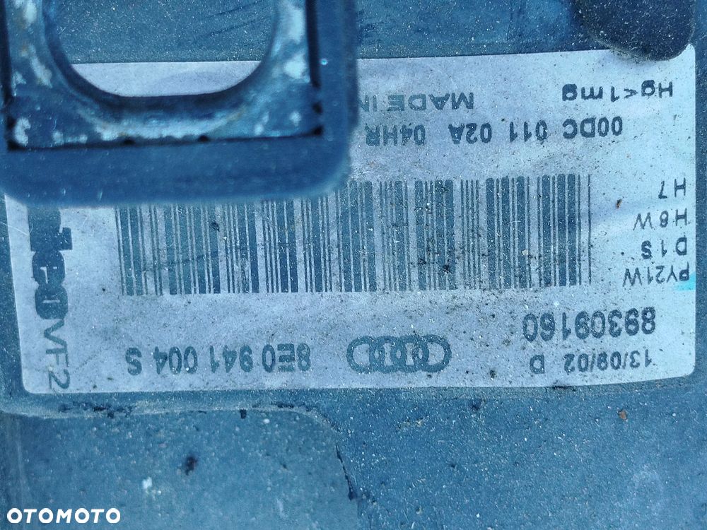 Audi A4 B6 lampa przednia prawa lewa Xenon - 8