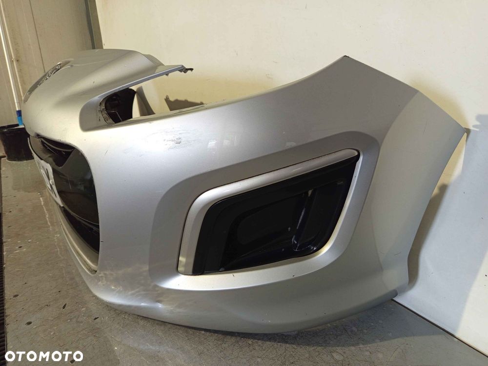 + ZDERZAK PRZÓD PRZEDNI PEUGEOT 308 LIFT FL EZRC SREBRNY - 2
