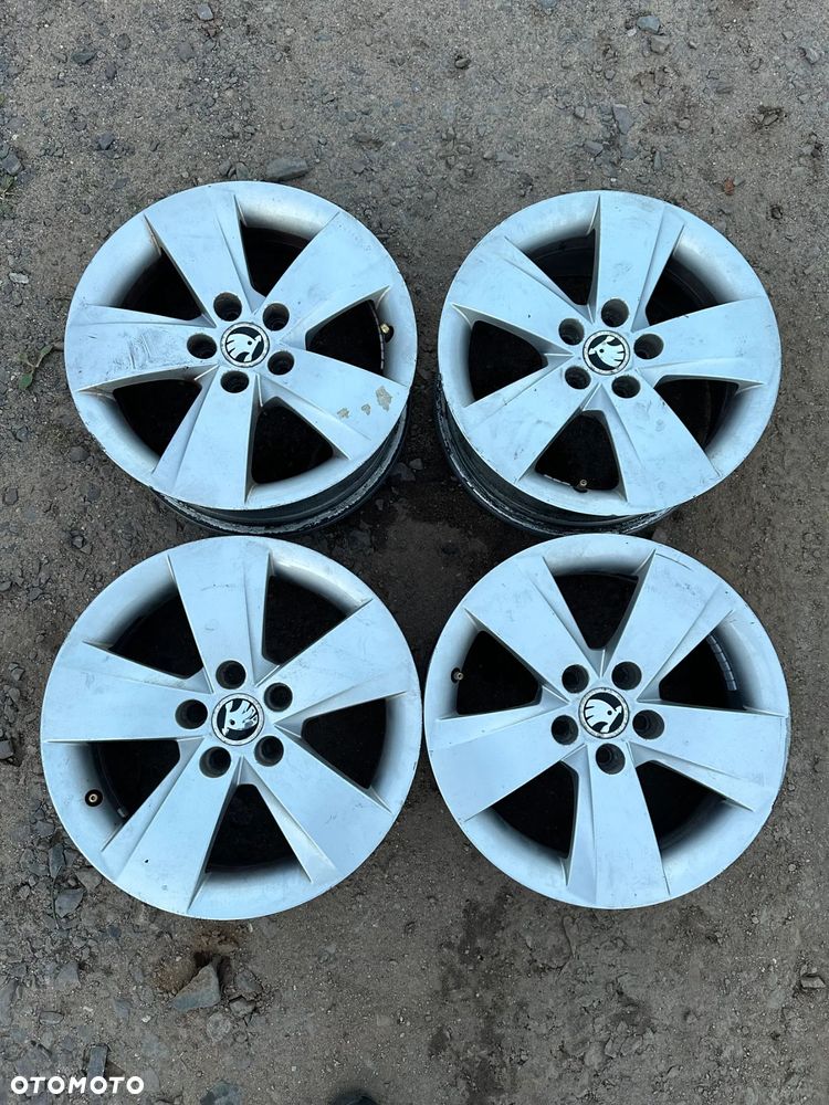 SKODA FELGI ALUMINIOWE 6J 15" ET38 5x112 6V0601025A