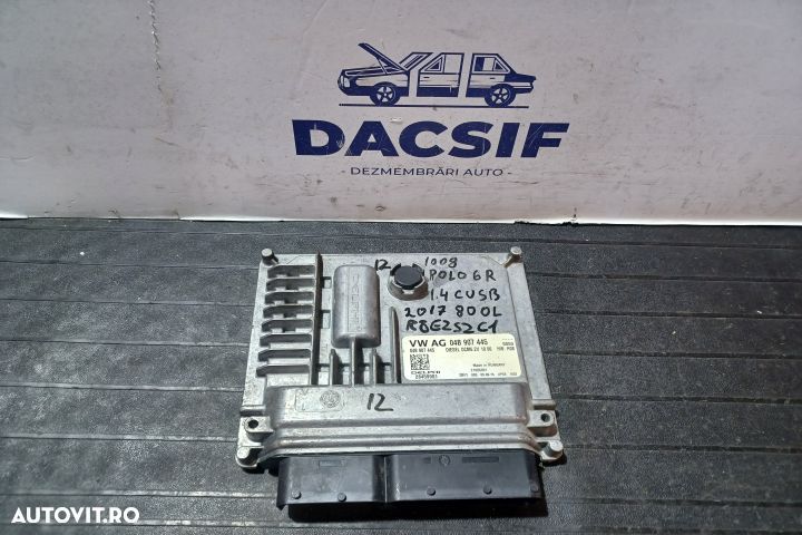 Calculator motor ECU 04B907445 - 1.4 CUSB 04B907445 - 1.4 CUSB Volksw - 1