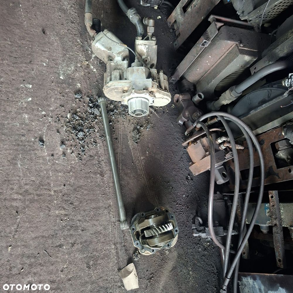 Przystawka hydrauliki Scania na 2 pompy hds, dźwig żuraw do drewna drzewa dłużycy - 2