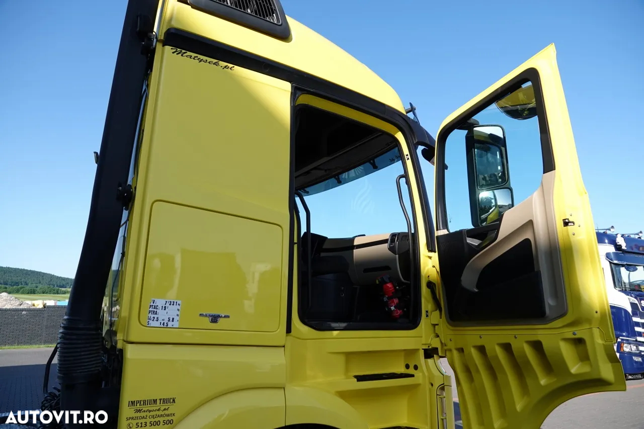 Mercedes-Benz ACTROS 1845 / RETARDER / HIDRAULICĂ / I-PARK COOL / JANTE DIN ALIAJ / IMPORTAT - 34