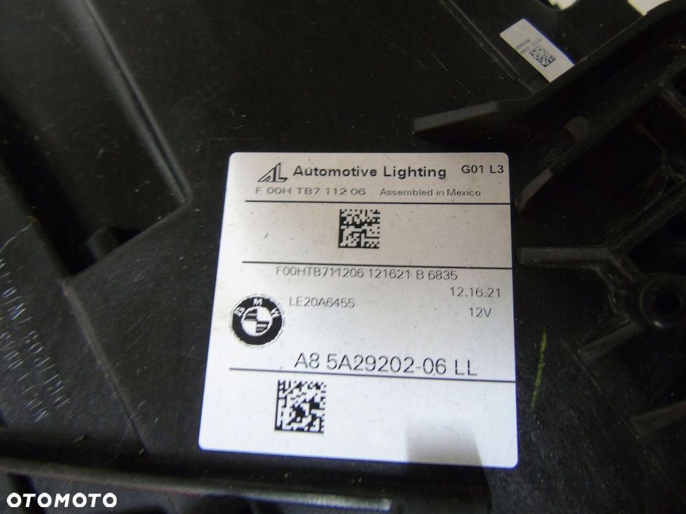 BMW X3 G01 X4 G02 lift lampa prawa full led A8 5A292 02-06LL - 10