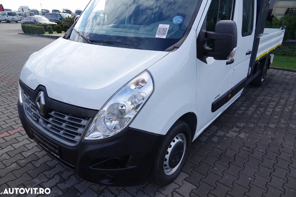 Renault MASTER / DCI 135 / BASCULATOR / CAMION CU OPȚIUNI 7 LOCURI / MANUAL - 17