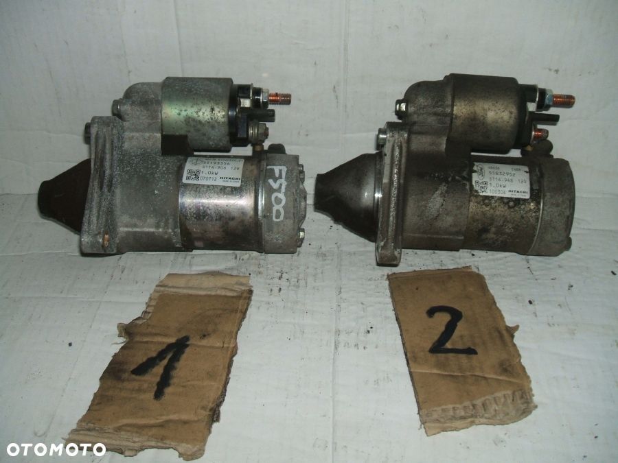 FIAT 500 GRANDE PUNTO PANDA BRAVO II FORD KA ROZRUSZNIK STARTER 1.2 1.4 - 1