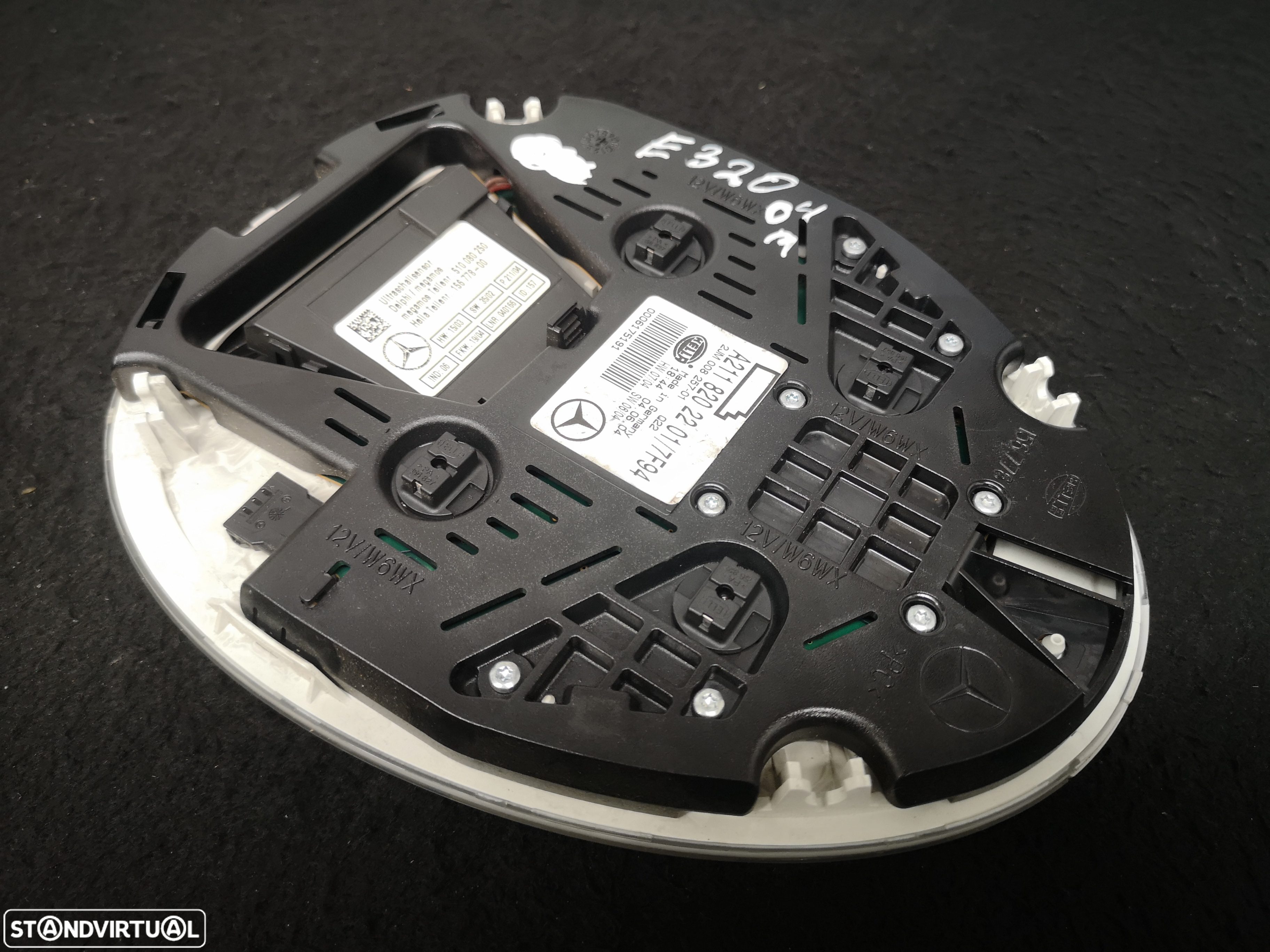 Plafonier Luz interior traseira Mercedes w211 class e  2003+ - 4