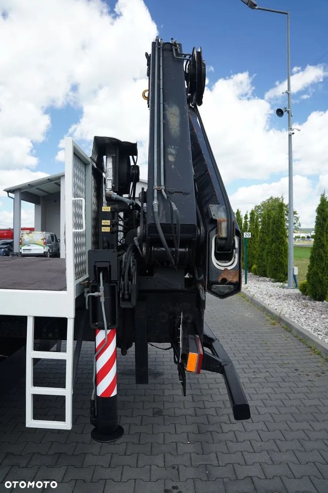 MAN TGA 35.360 /  PLATFORMA 8x4 + HDS HIAB 166 D-4 / MAX UDŹWIG: 4 600 KG /  ROTATOR / PILOT - 23