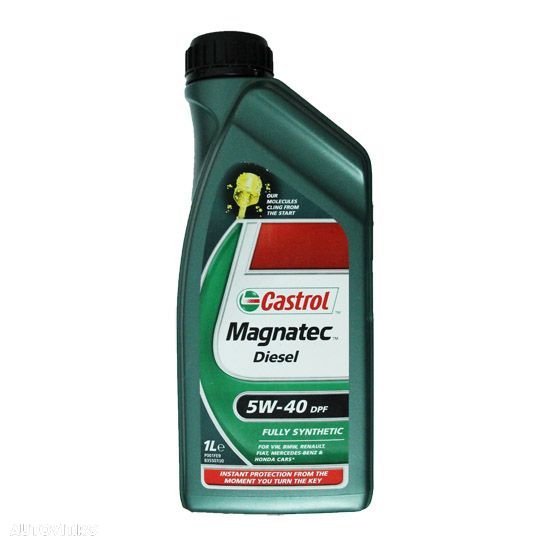 Ulei motor Castrol Magnatec B4 DPF 5W40 1 litru Diesel pentru pompe duze - 1