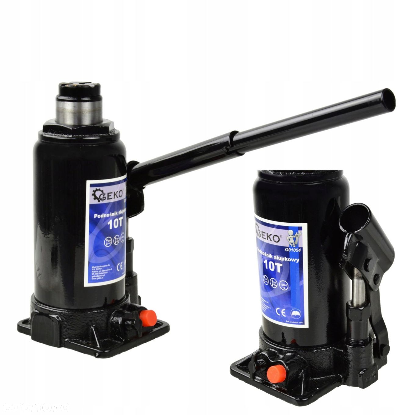 LEWAREK PODNOŚNIK SŁUPKOWY HYDRAULICZNY 10T TŁOKOWY GEKO G01054 - 9