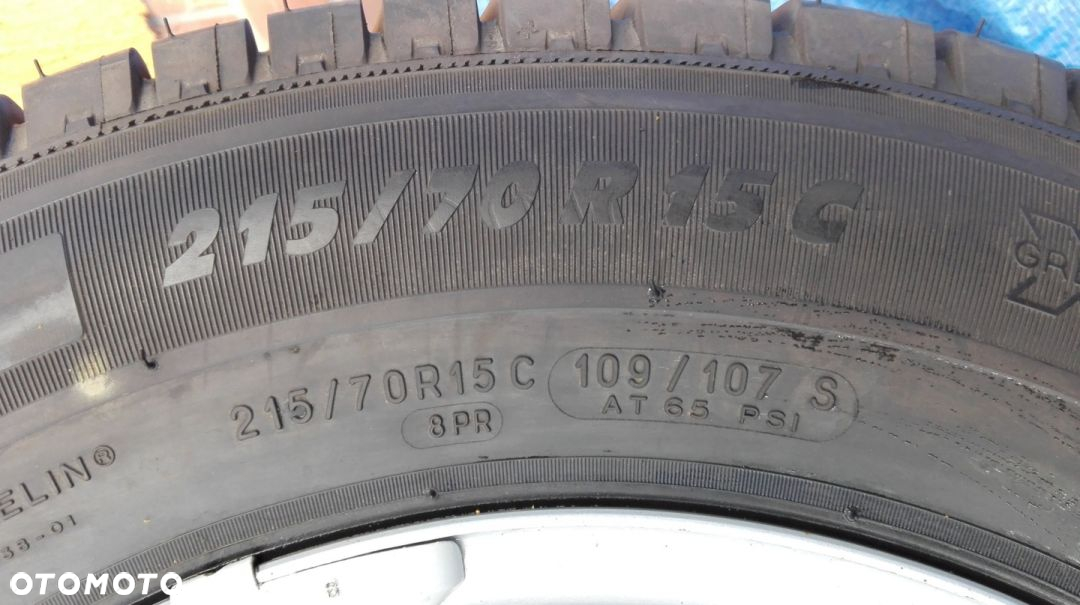 FIAT DUCATO FELGA OPONA MICHELIN 215/70 R15C - 5